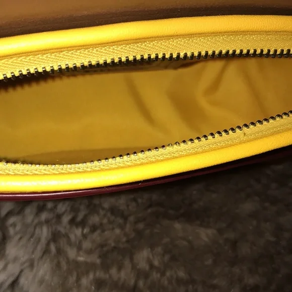Coach x Disney yellow crossbody